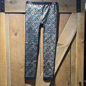 The Children's Place shimmer Leggings Vibrant Design